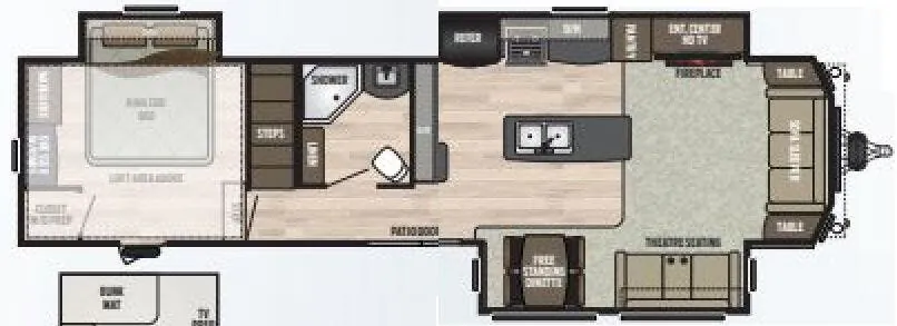 Keystone Residence 40LOFT floor plan