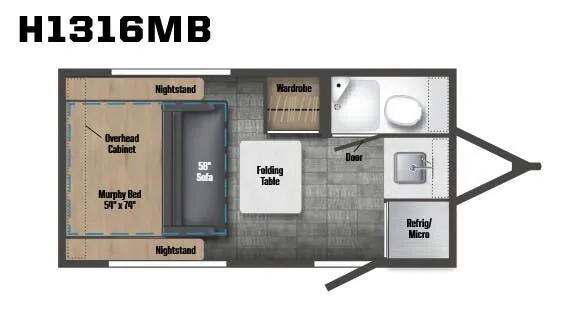 Winnebago HIKE 100 H1316MB exterior