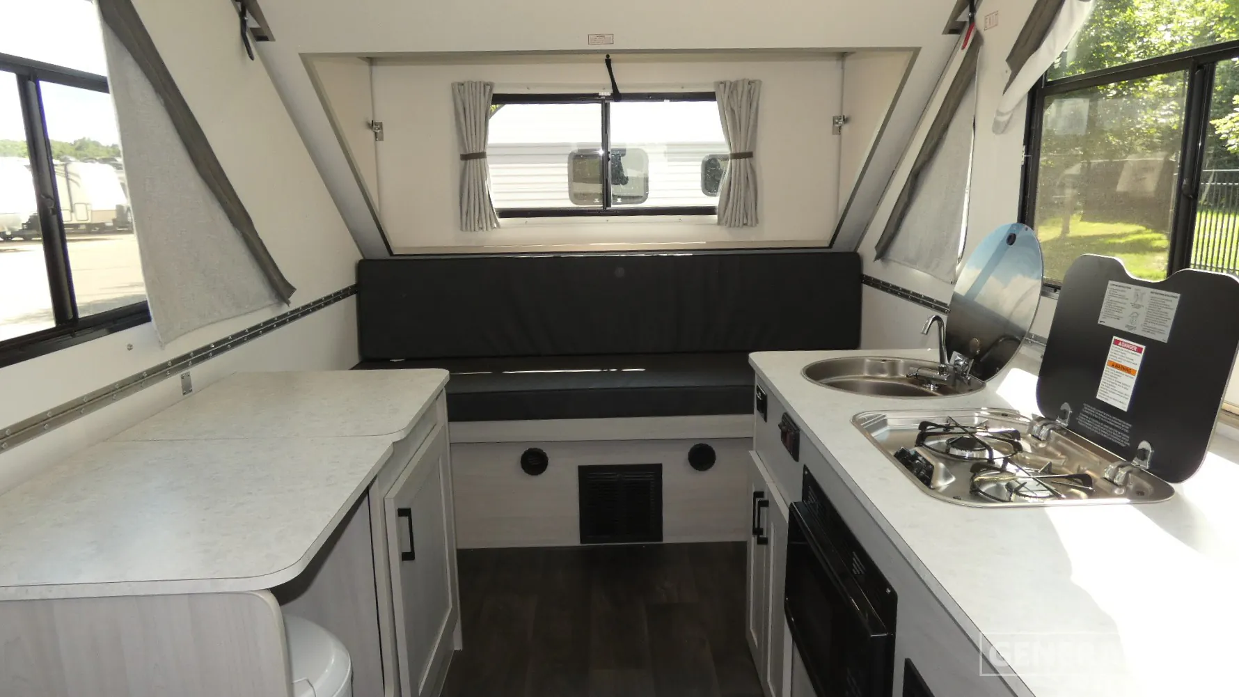 2026 Aliner Expedition Rear Sofa - Photo 3