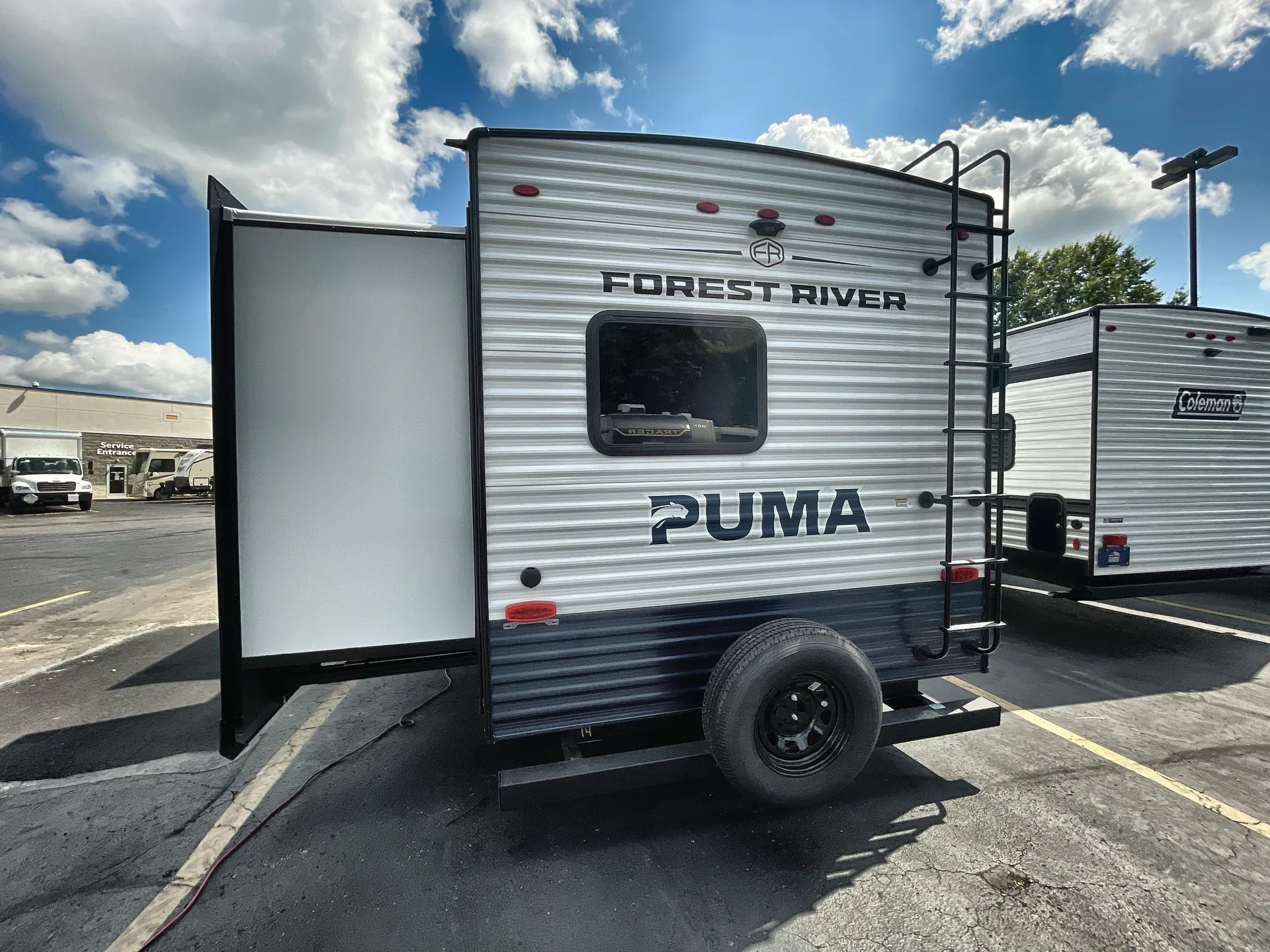 2027 Forest River Puma 32RBFQ — backside