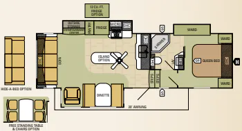 Starcraft Travel Star 287RLS floor plan