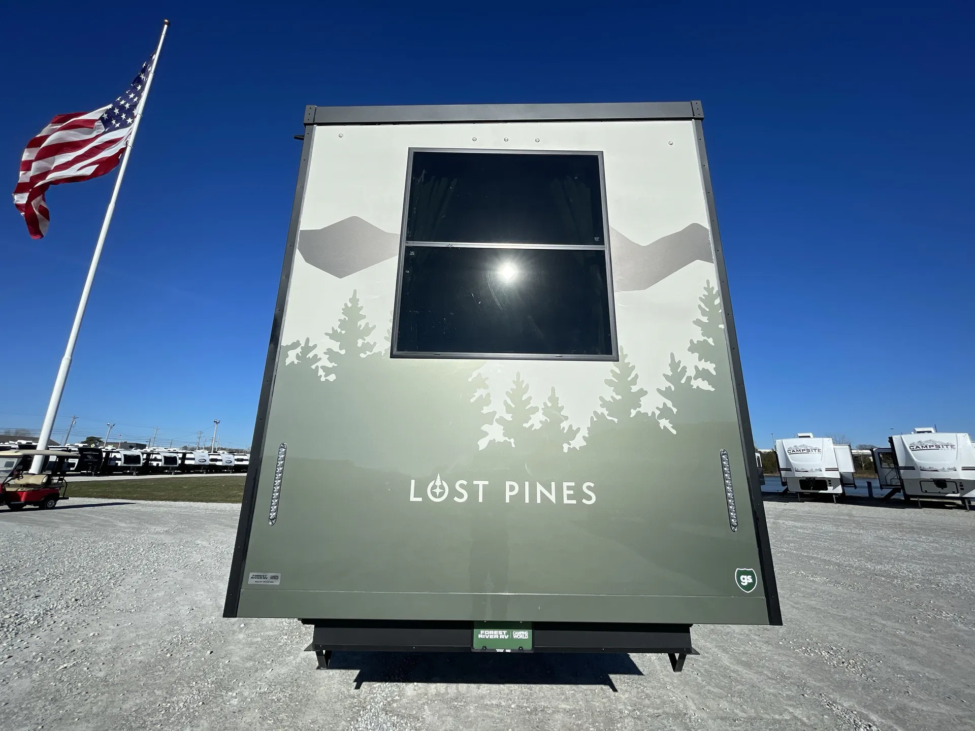 2026 Forest River Lost Pines HEMLOCK — backside