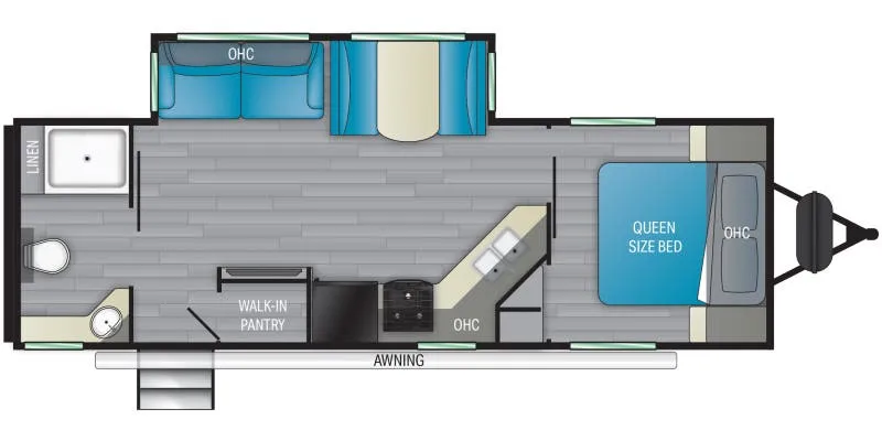 Heartland Sundance Ultra-Lite SDTT 262 RB floor plan