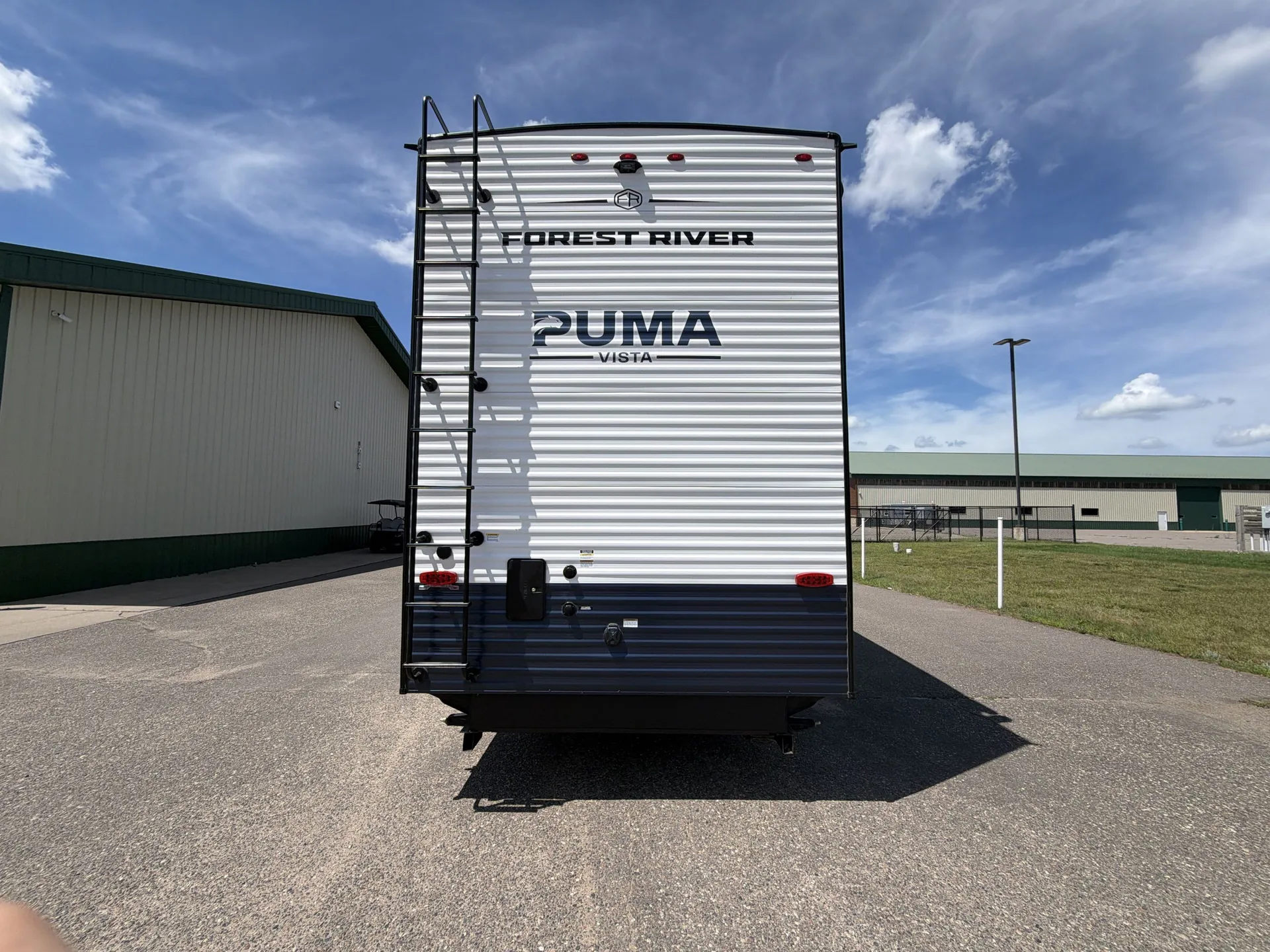 2027 Forest River Puma Vista 402LFT — backside