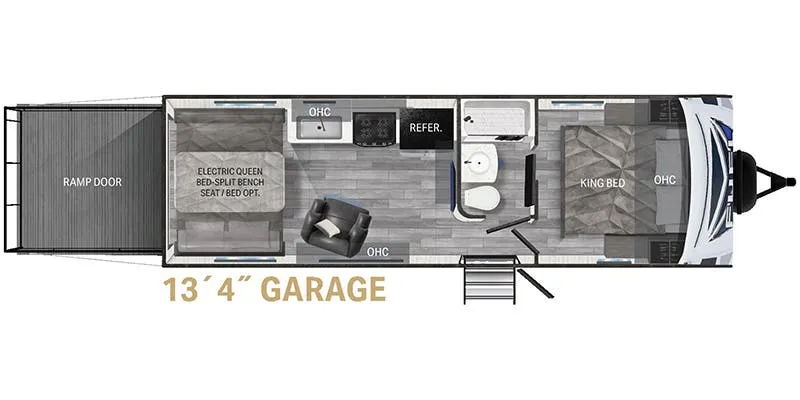 Heartland Fuel 250 floor plan