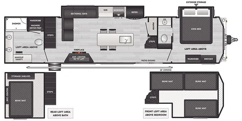 Keystone Coleman Homestead Estate floor plan