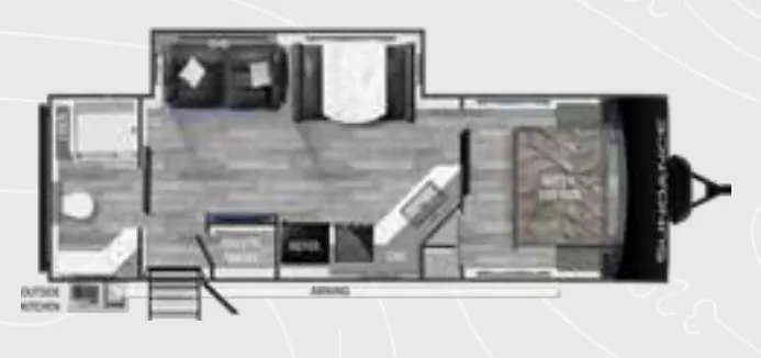 Heartland Sundance 262RB floor plan