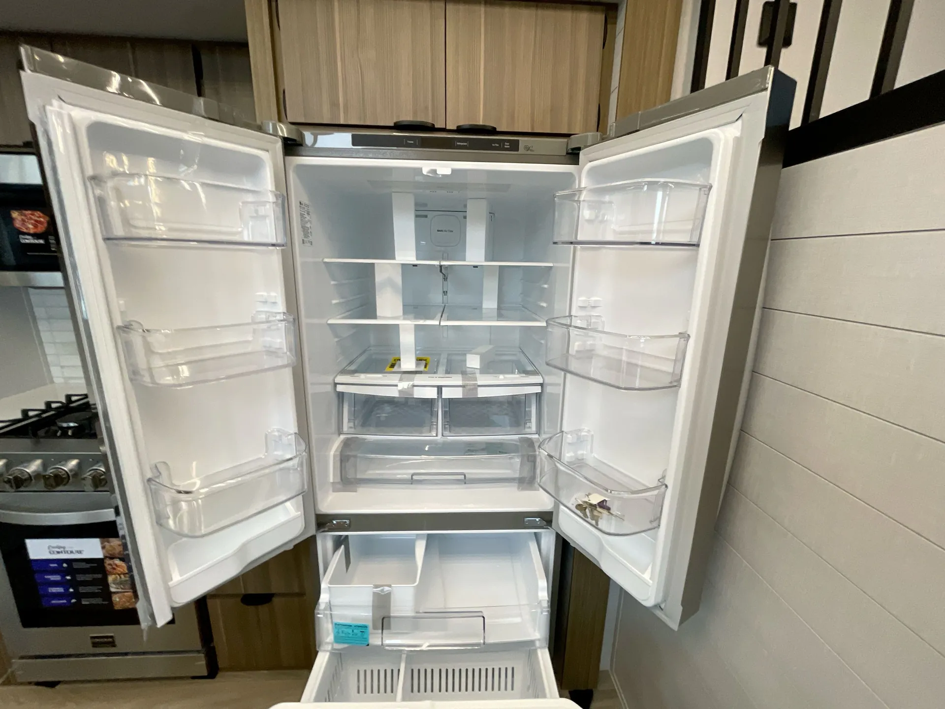 2026 Forest River Wildwood Grand Lodge 42ZEN — fridge open