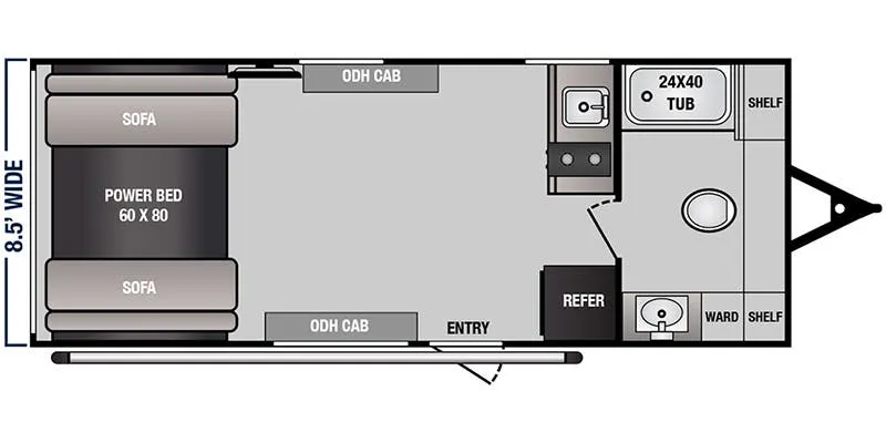Genesis Supreme Blazen Limited BFB230 floor plan