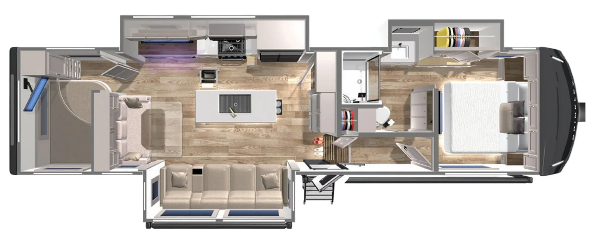 2024 Brinkley Model Z 3110 - Floor plan
