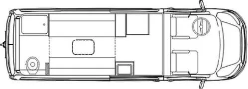 Chinook RV Bayside TB floor plan