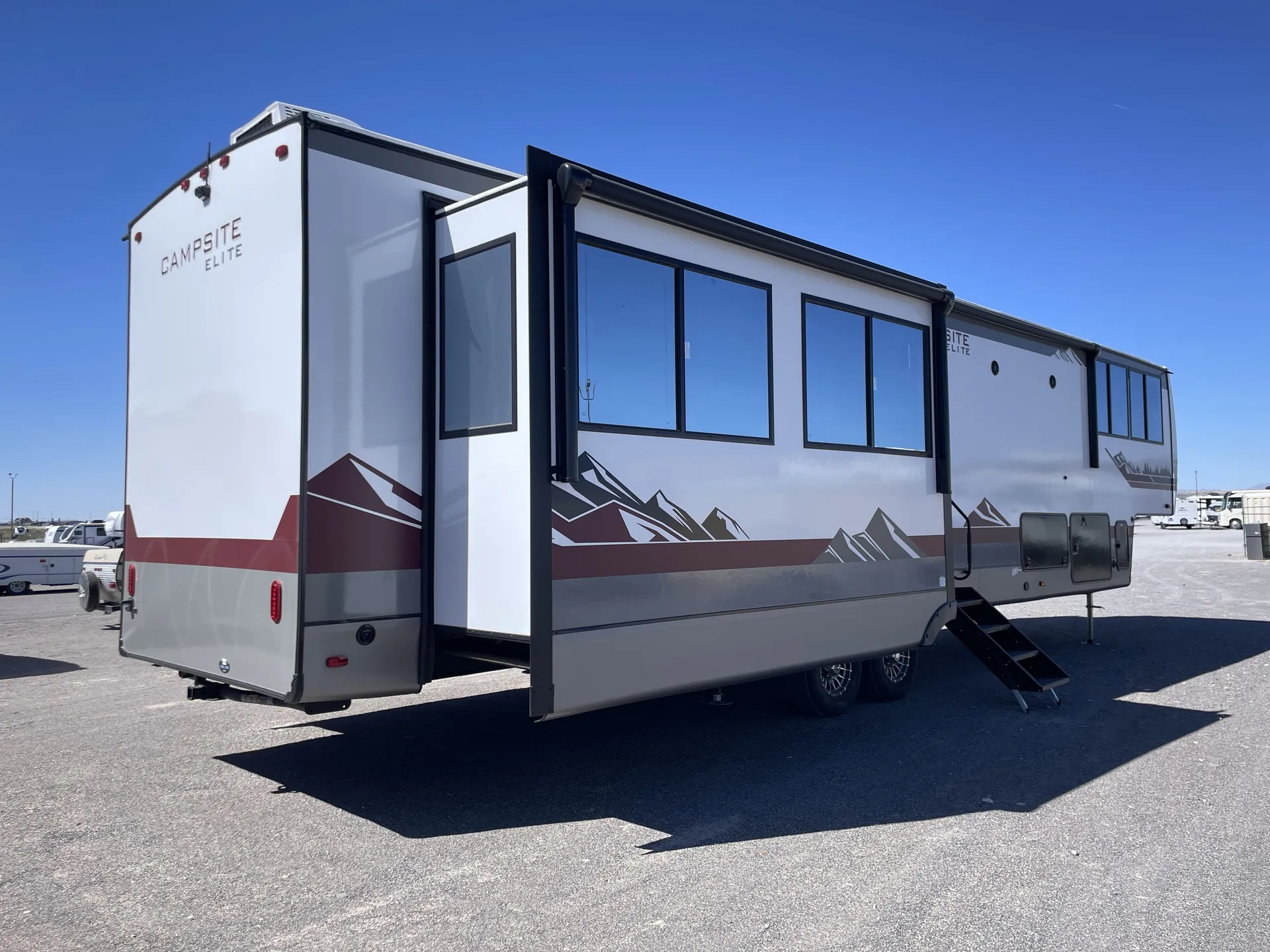 2026 Forest River Campsite Elite 36AK — backside