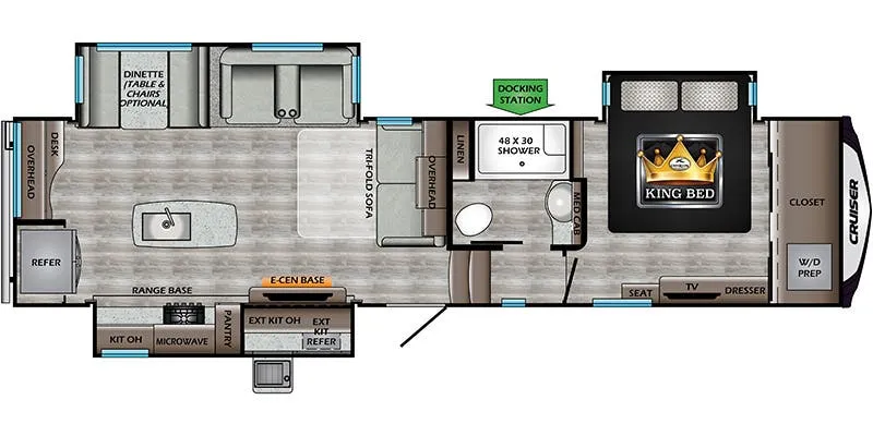 CrossRoads Cruiser CR3311RD floor plan