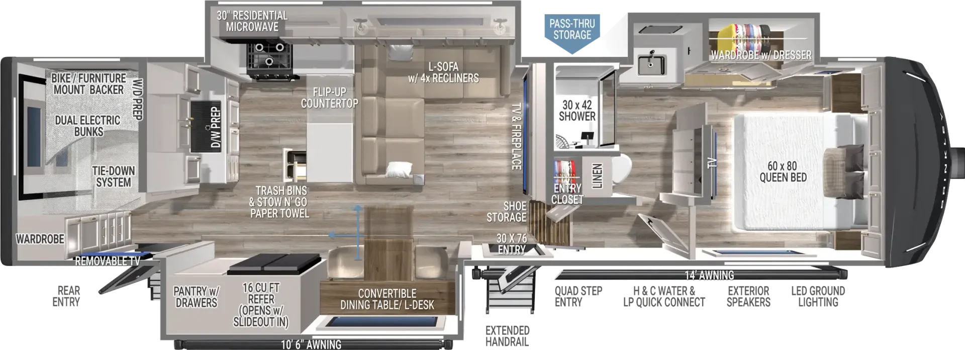 2027 Brinkley Model Z 3210 - Floor plan