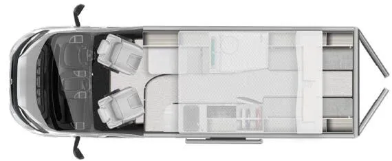 Auto-Trail Adventure 65 floor plan