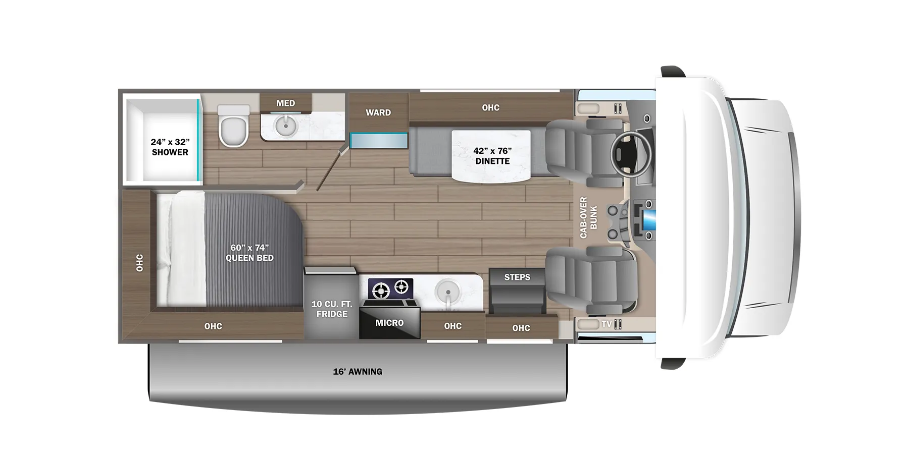 Jayco Redhawk SE 22E floor plan