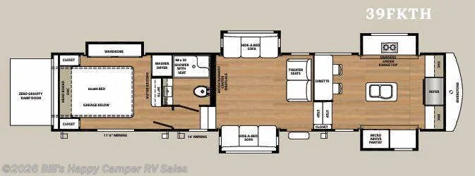 2019 Forest River RiverStone 39FK - Photo 3