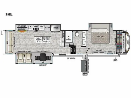 2022 Forest River Cedar Creek Champagne Edition 38EL, Photos photo 2