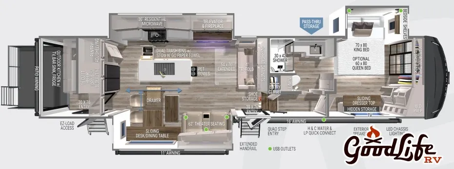 2026 Brinkley Model Z 3420 floor plan