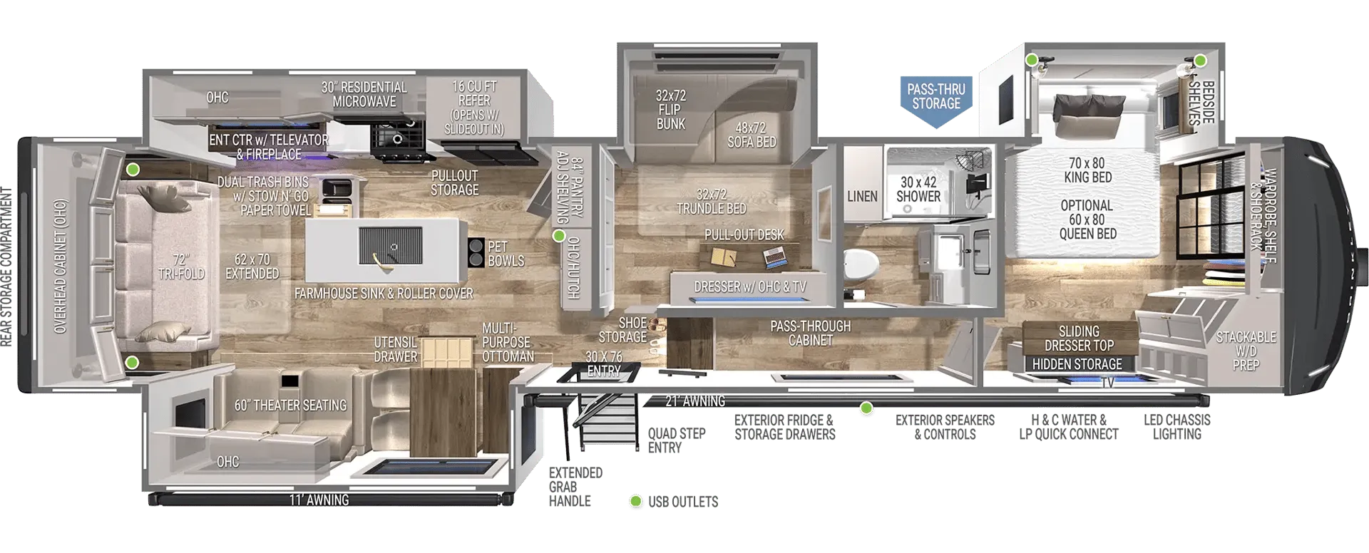 2026 Brinkley Model Z 3610 - Floor plan
