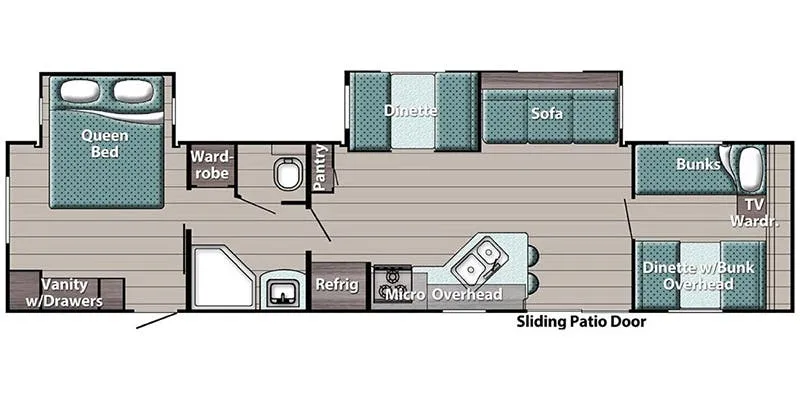 Gulf Stream Innsbruck SE 36FRSG floor plan