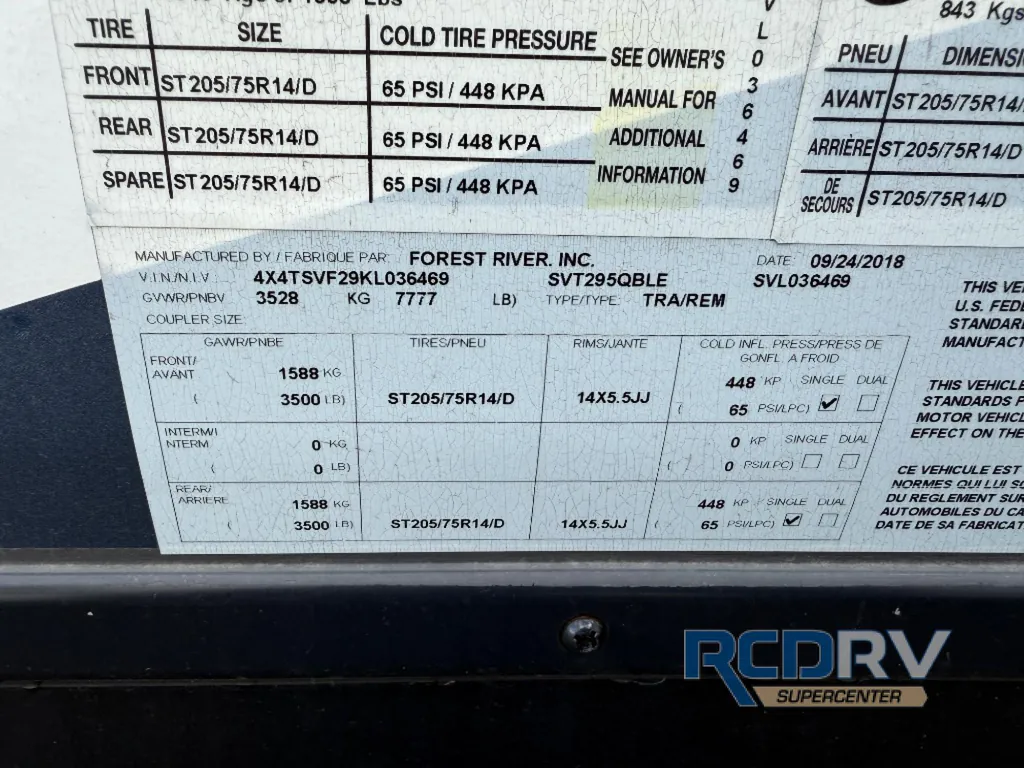 2019 Forest River Surveyor Legend 295QBLE, Photos photo 18