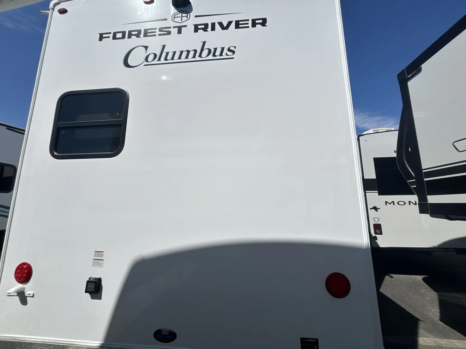 2026 Forest River Columbus 384RKH — backside