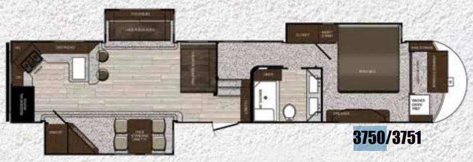 Prime Time Sanibel 3751 floor plan