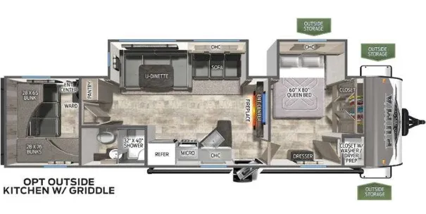 Palomino Puma 29BHSQ floor plan
