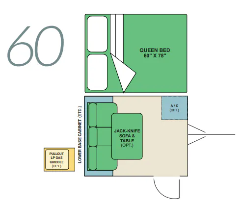 Vida Aire 60 floor plan