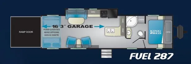 Heartland Fuel 287 floor plan