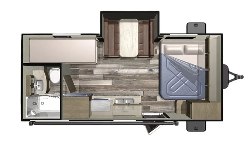 Starcraft Autumn Ridge Outfitter 180BHS floor plan