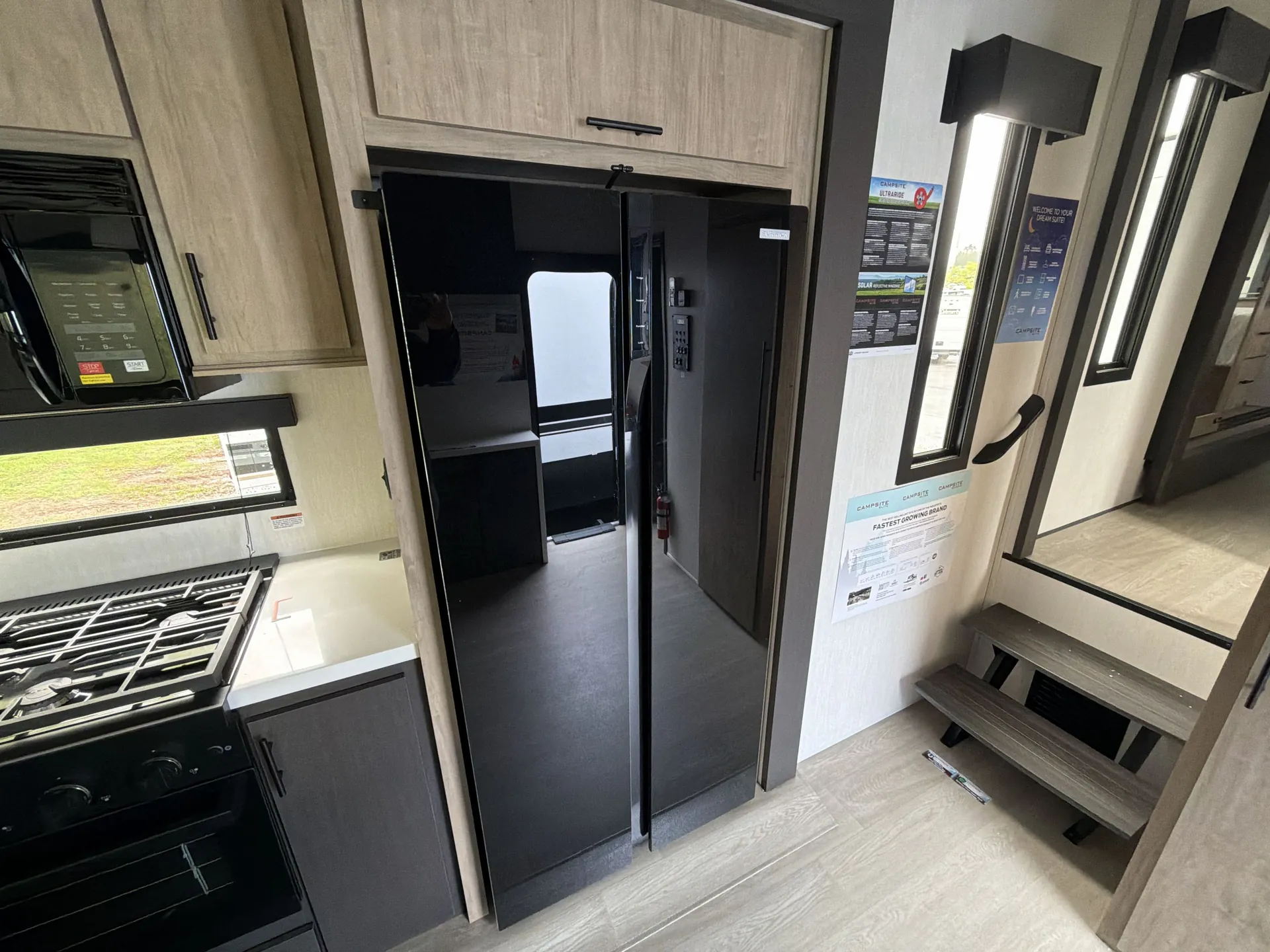 2026 Forest River Campsite Elite 36AK — fridge