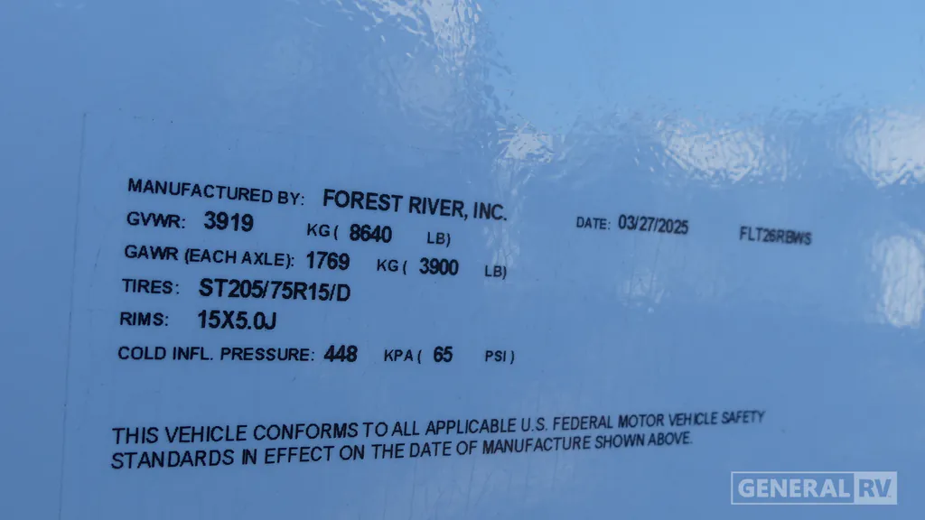 2025 Forest River Flagstaff Super Lite 26RBWS, Photos photo 38