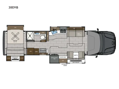 2026 Renegade RV Explorer 38EMB - Photo 3