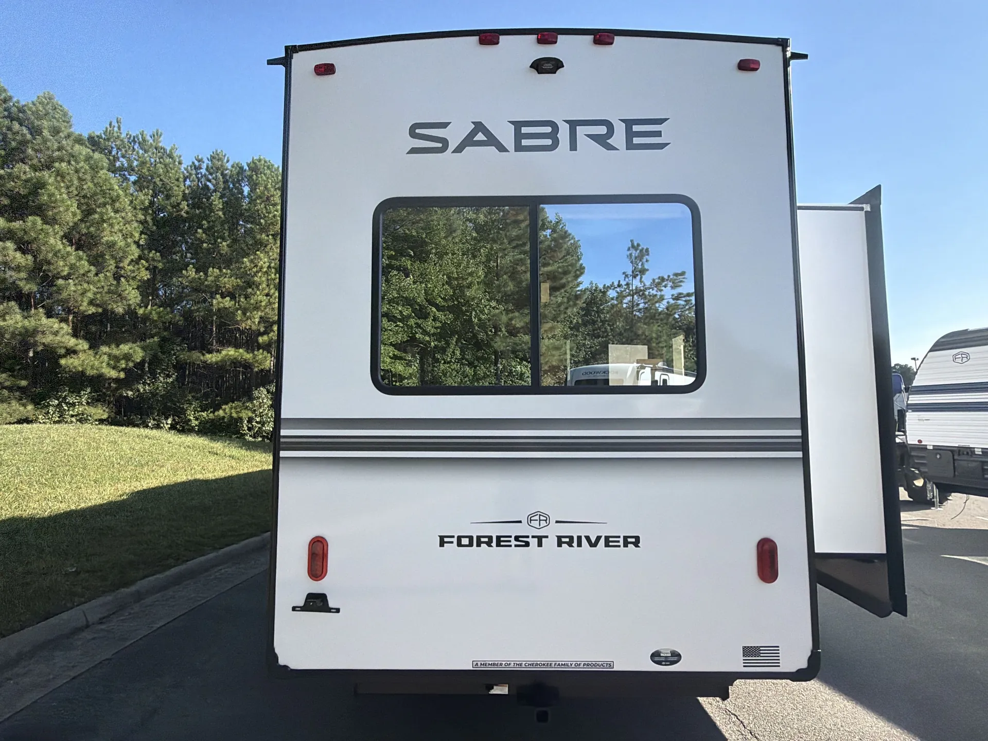 2027 Forest River Sabre 36EST — backside
