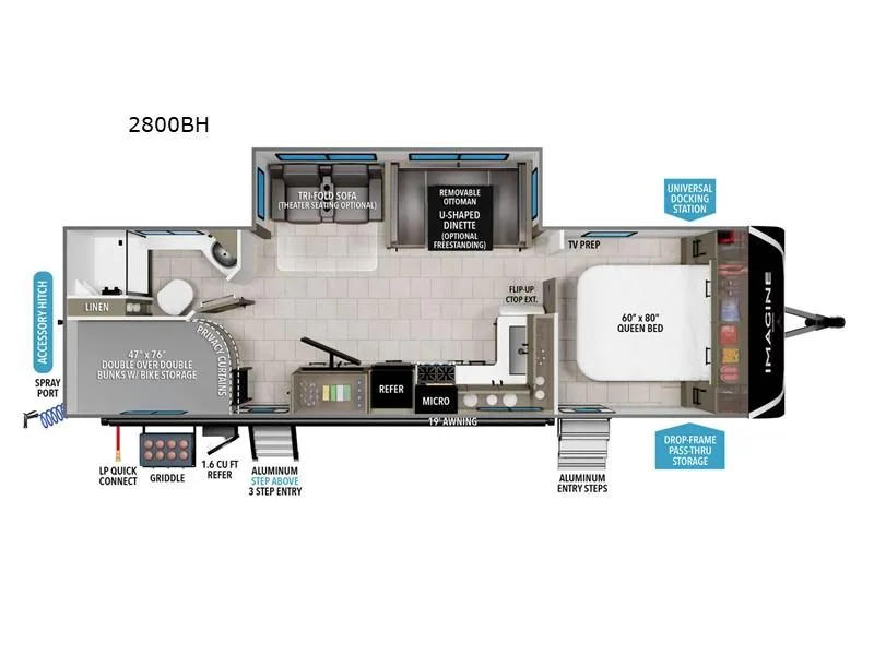 2026 Grand Design Imagine 2800BH - Photo 4