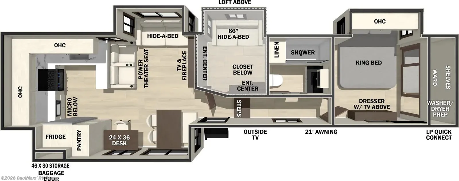 2027 Forest River Cedar Creek 390RK - Photo 3