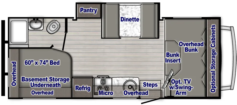 Gulf Stream Conquest 6238 floor plan