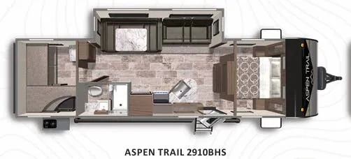 Dutchmen Aspen Trail 2910BHS floor plan