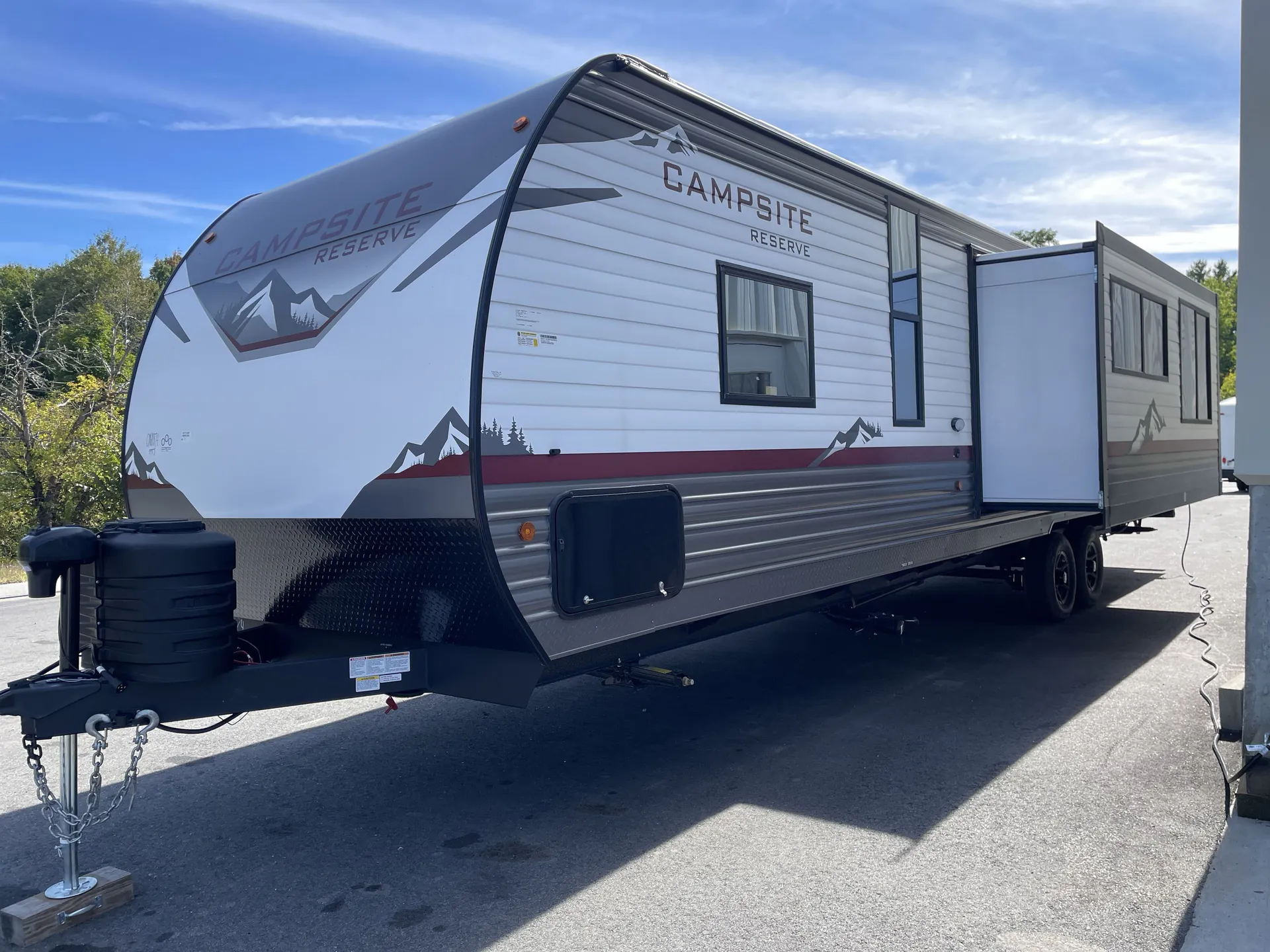 2027 Forest River Campsite Reserve 29TJ — off campside