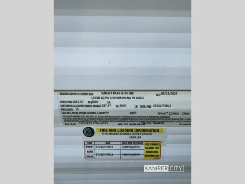 2026 Sunset Park RV Sunray 129 - Photo 3