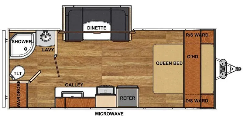 Eclipse Milan T22FBS floor plan