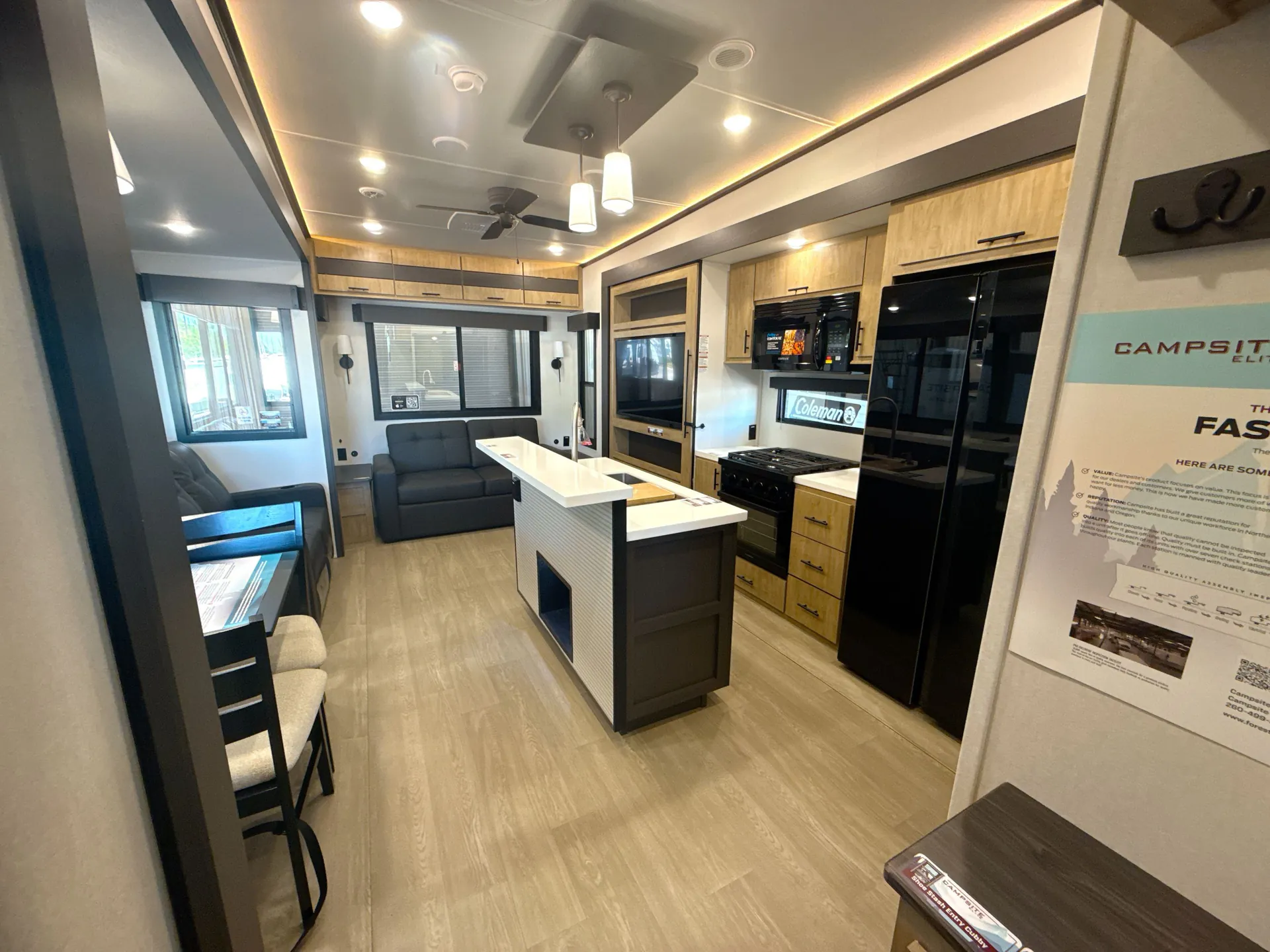 2027 Forest River Campsite Elite 36RF — living area main