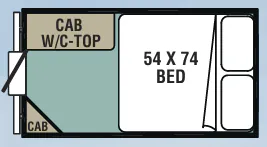 Forest River Viking Express 9.0 floor plan