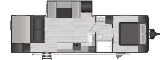 Keystone Springdale 286BHUWE floor plan