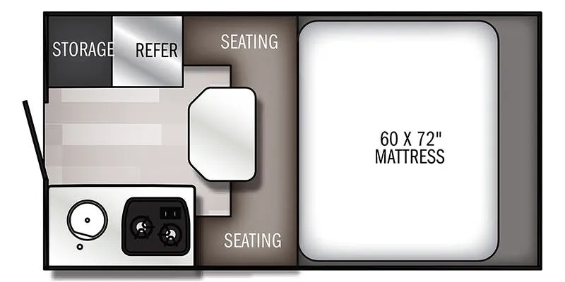 Palomino Rogue EB-2 floor plan