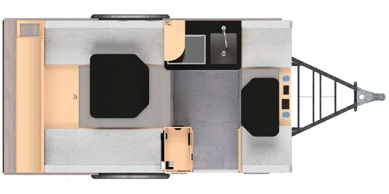 Little Guy Trailers Micro Max Base floor plan