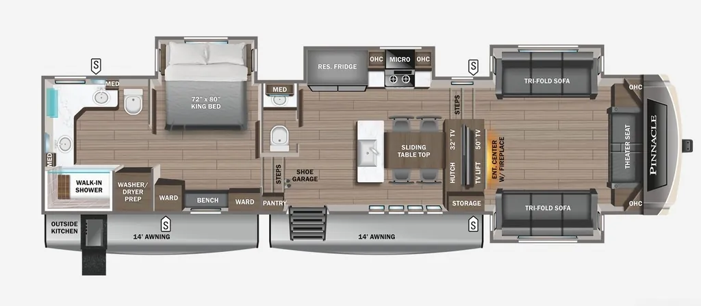 2023 Jayco Pinnacle 38FLGS - Photo 3