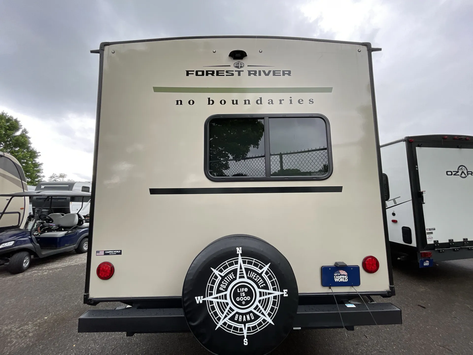 2025 Forest River No Boundaries 20 Series NB20.7 — backside